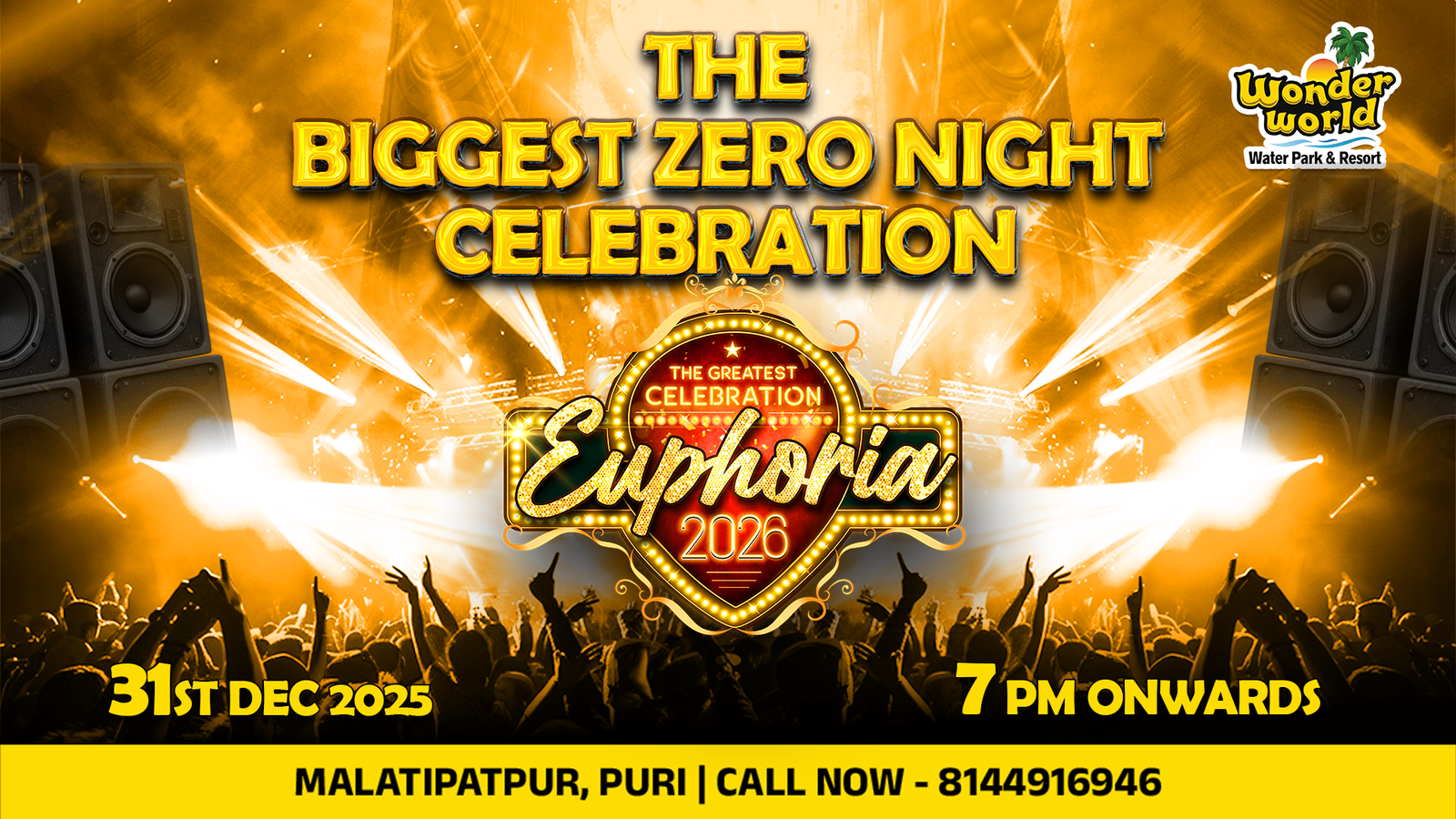 Euphoria 2026 Brings the Biggest New Year Bash to Puri