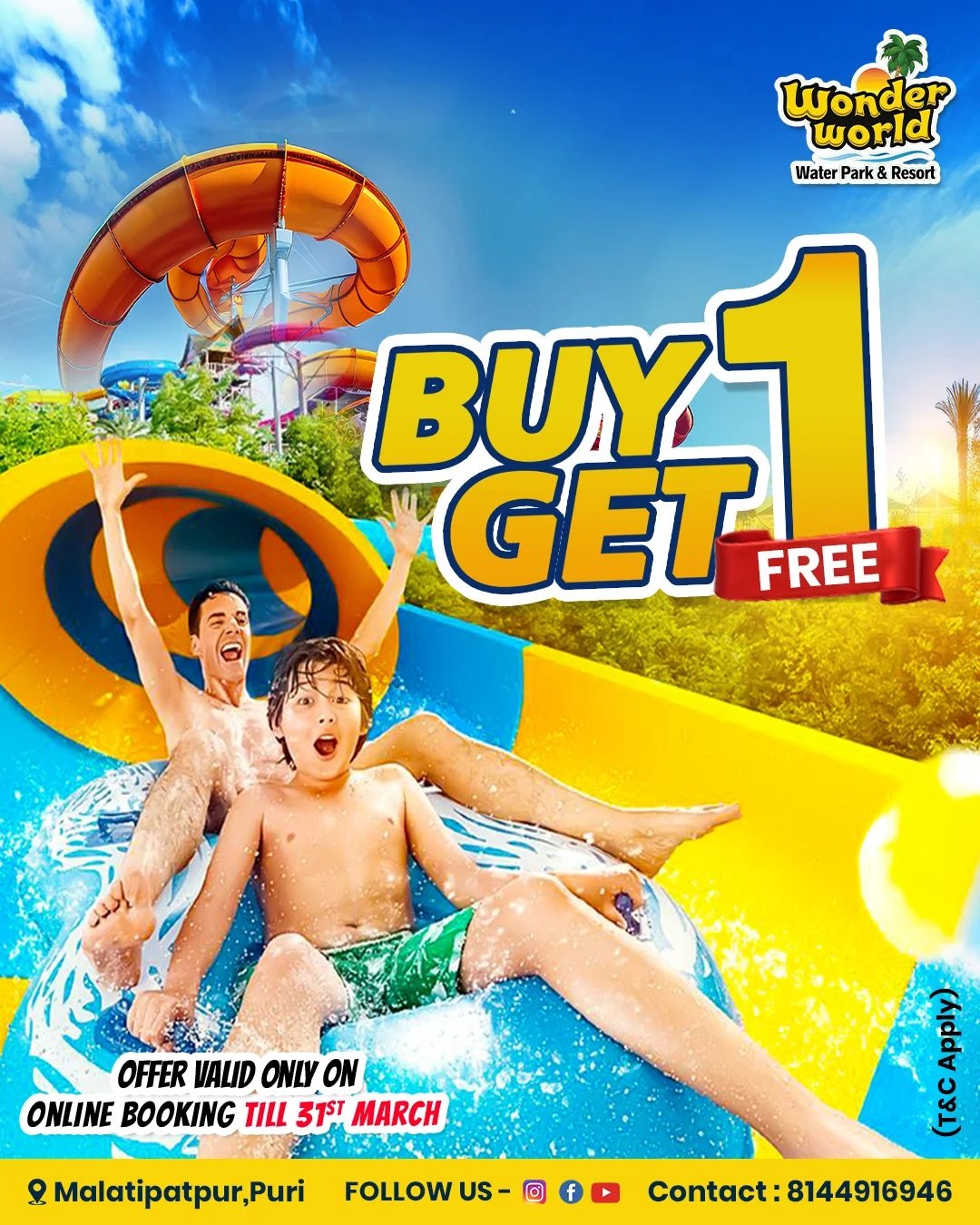 water park in odisha